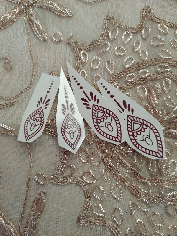 DIY Finger Tattoo Transfer